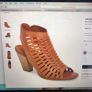 Paul Green Rosa Woven Peep Toe Sandal